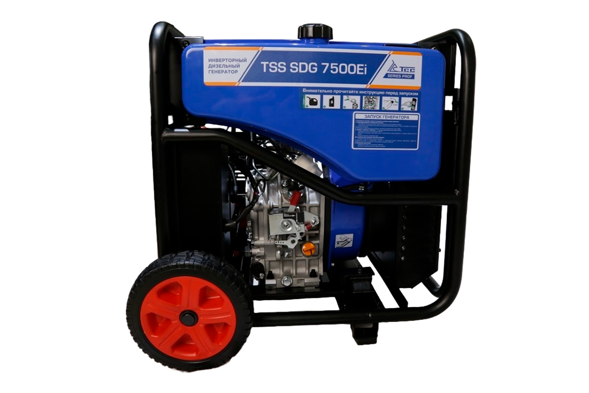 Дизель генератор инверторный TSS SDG 7500Ei