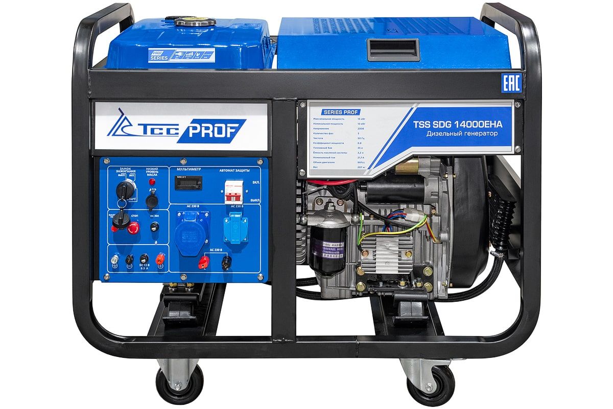 Дизель генератор TSS SDG 14000EHA с АВР