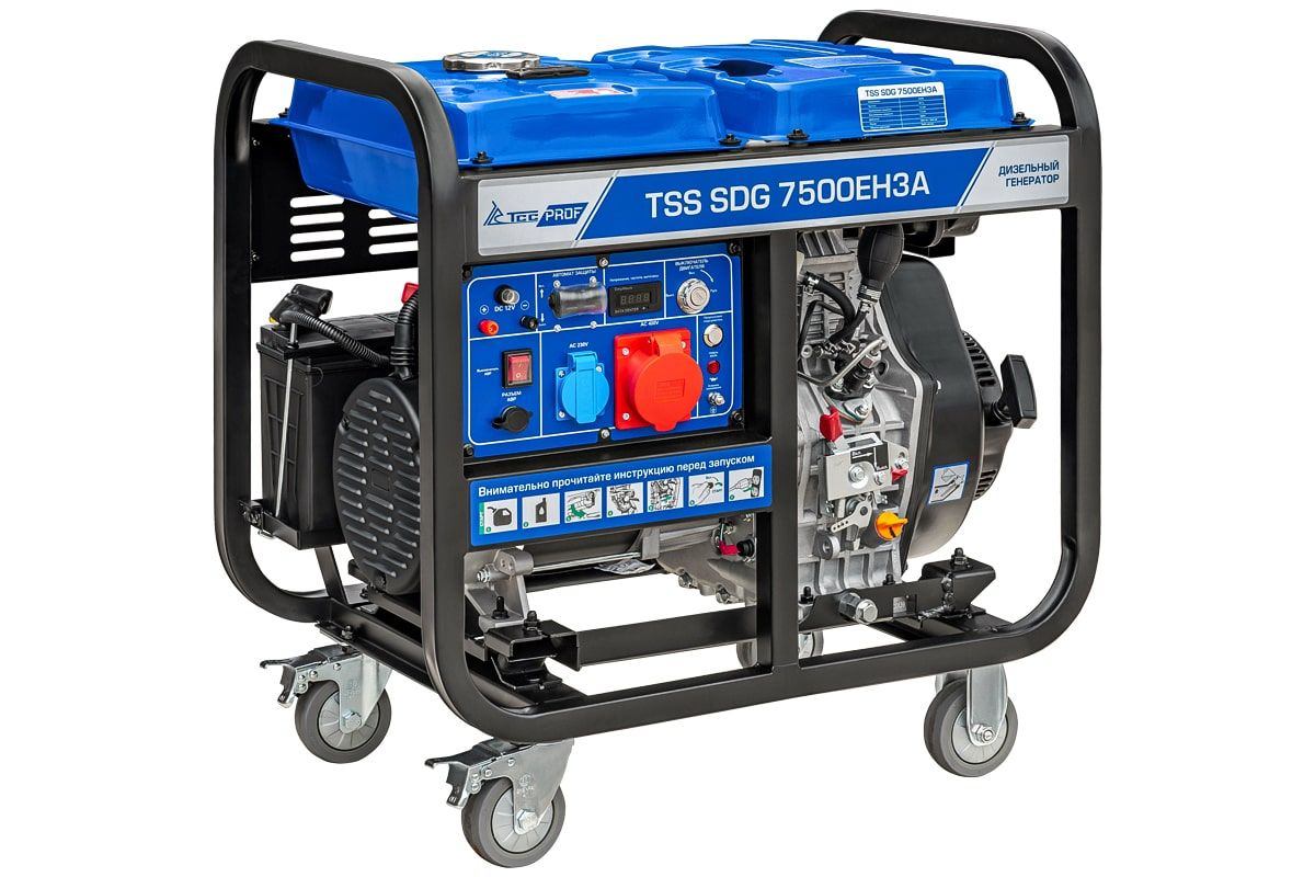 Дизель генератор TSS SDG 7500EH3A с АВР