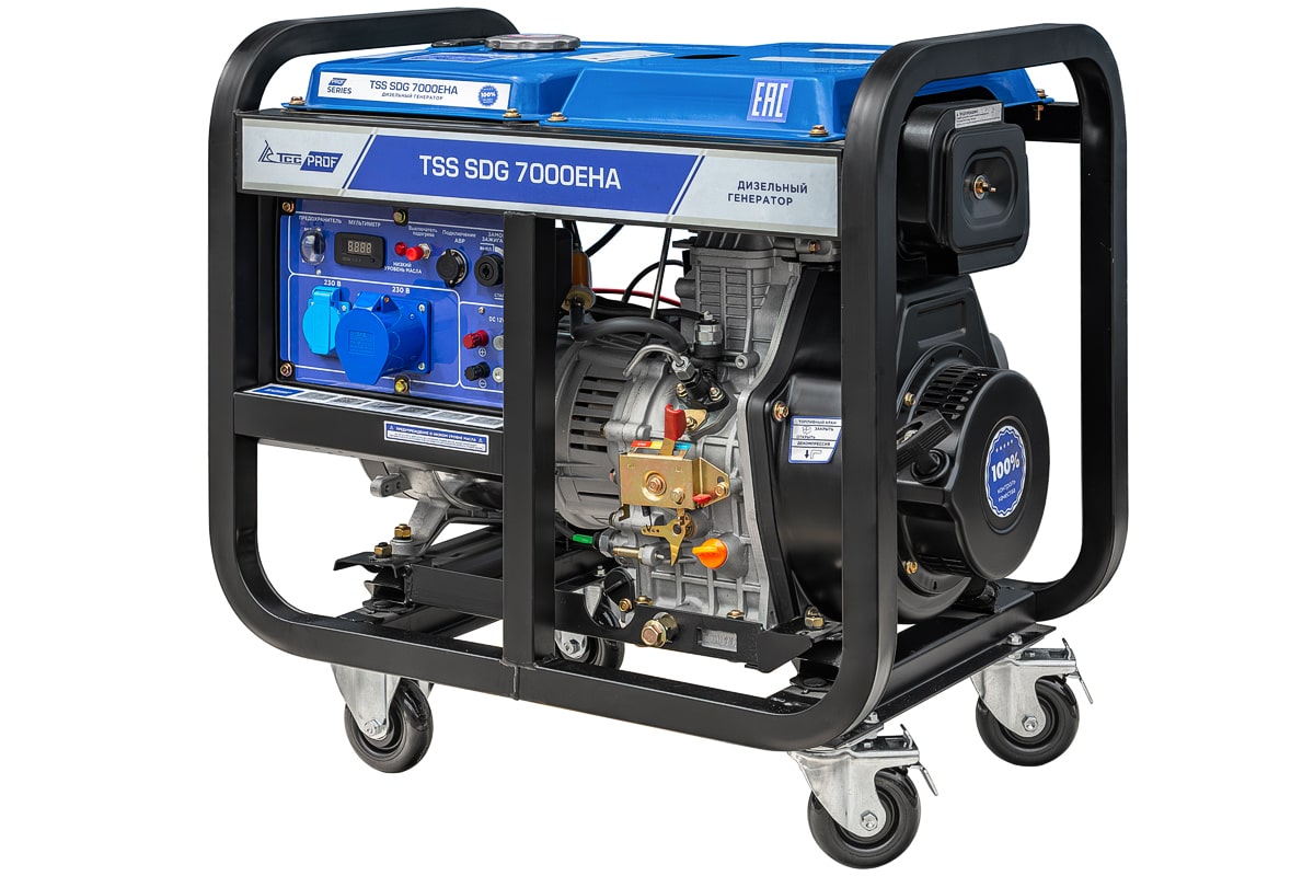 Дизель генератор TSS SDG 7000EHA с АВР