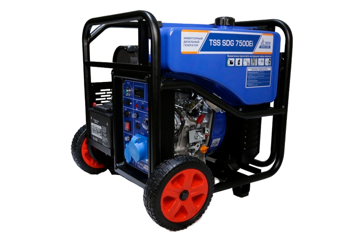 Дизель генератор инверторный TSS SDG 7500E3Ui
