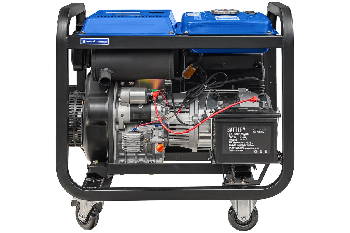 Дизель генератор TSS SDG 7000EHA