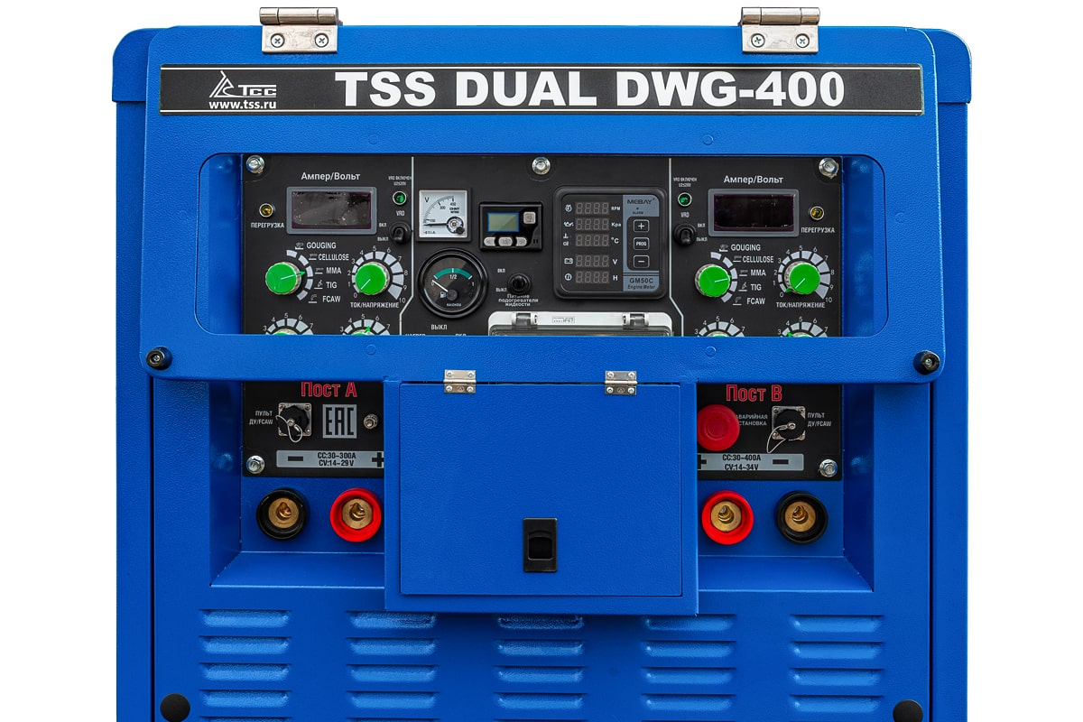 Двухпостовой дизельный сварочный генератор TSS DUAL DWG-400