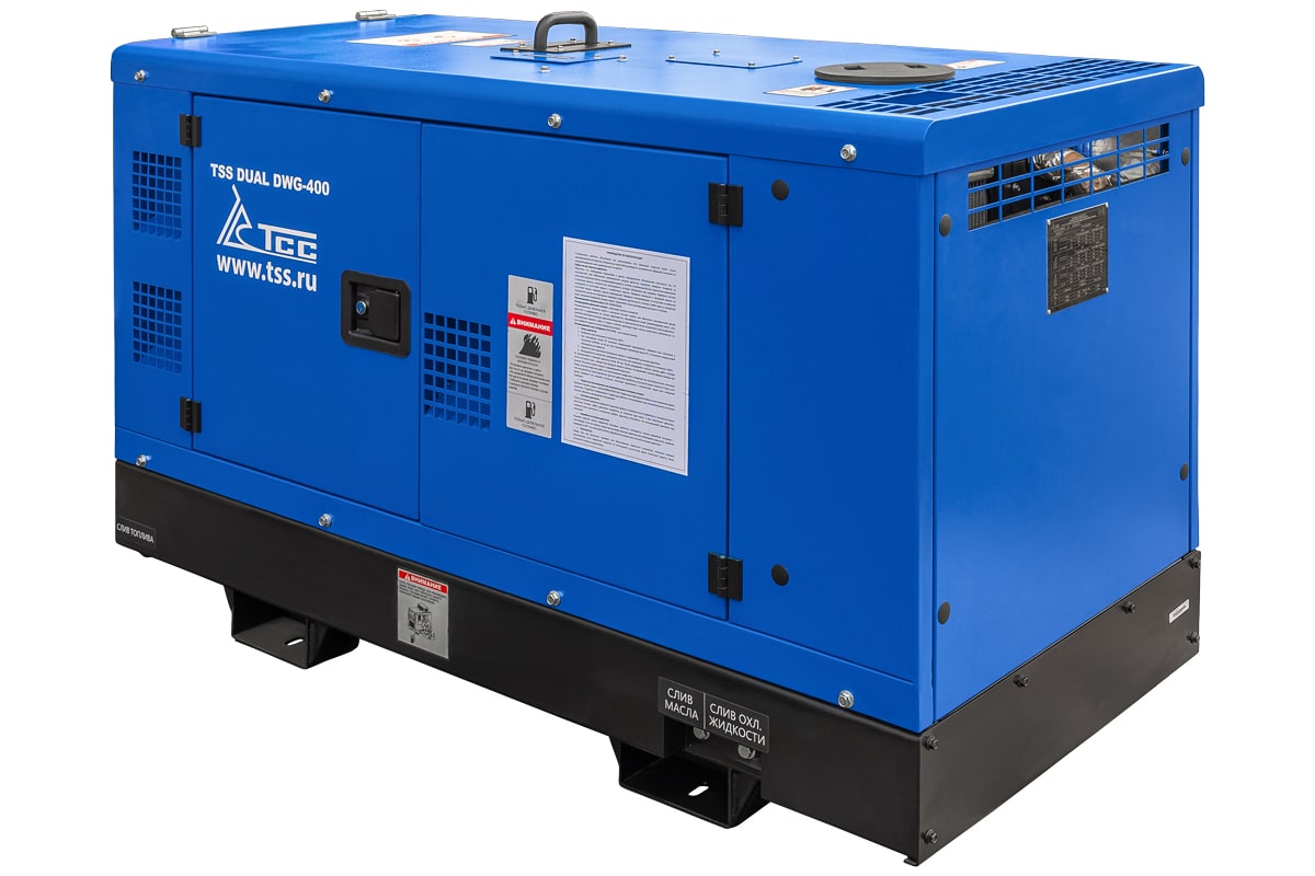 Двухпостовой дизельный сварочный генератор TSS DUAL DWG-400
