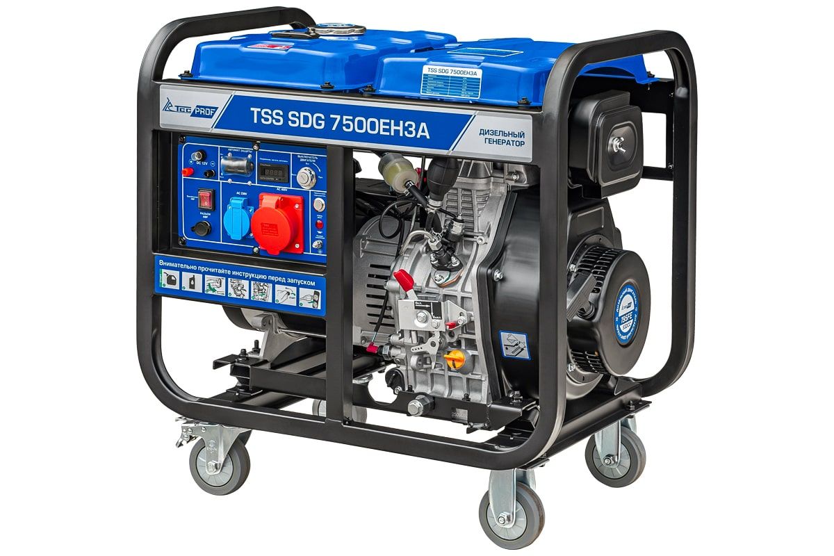 Дизель генератор TSS SDG 7500EH3A с АВР