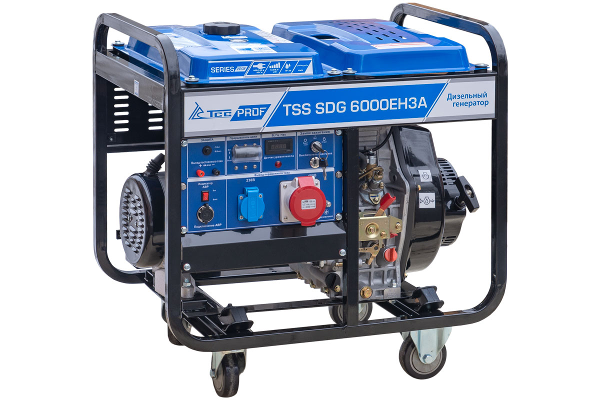 Дизель-генератор TSS SDG 6000EH3A