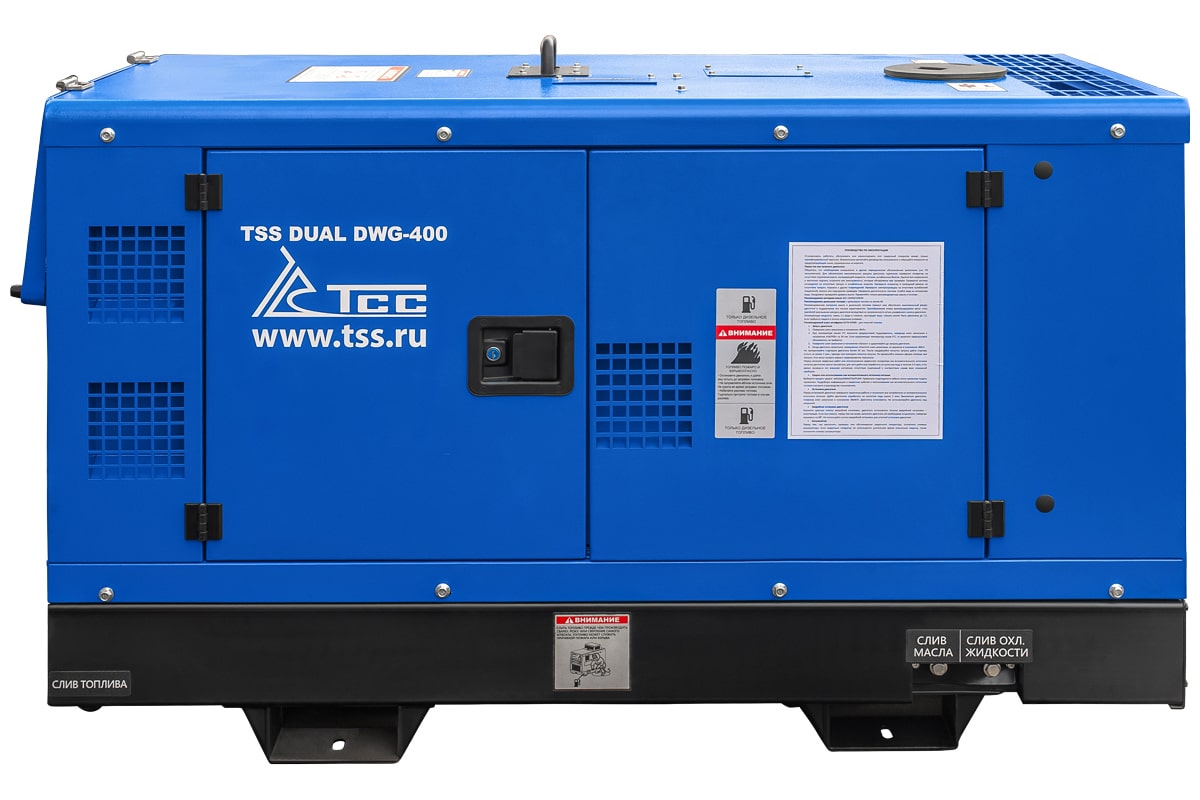 Двухпостовой дизельный сварочный генератор TSS DUAL DWG-400